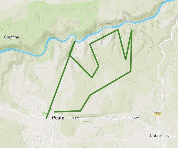 Rando départ de poulx