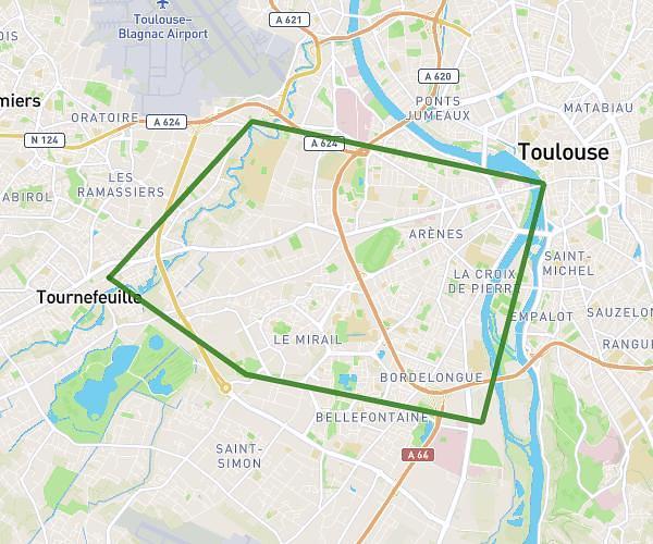 Toulouse course à pied