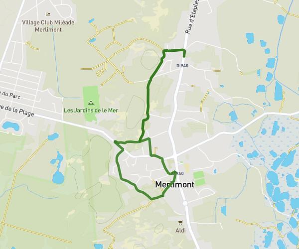 Merlimont parcours sportif