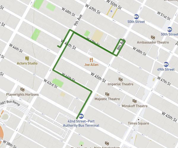 Wednesday Morning #3 - Uptown Manhattan before lunch