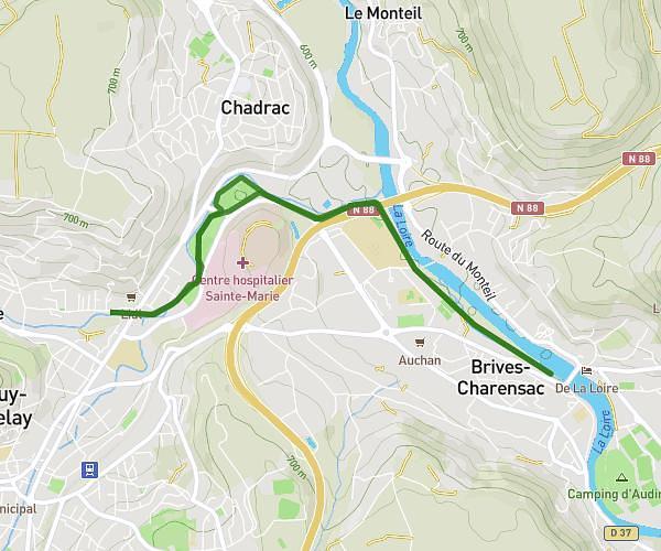 Long de la Loire brives - chadrac