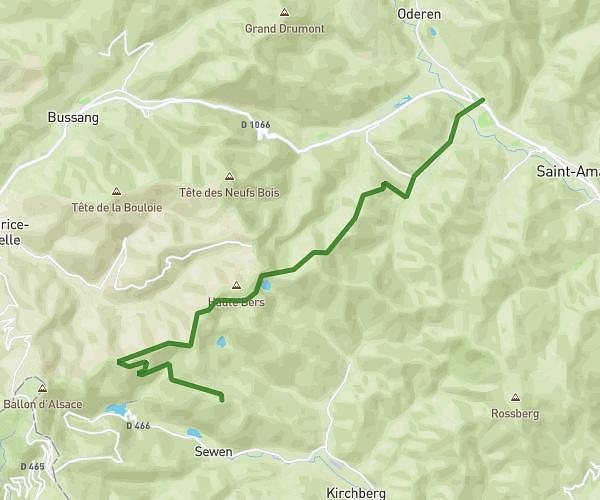 Premier jour randonnée Vosges