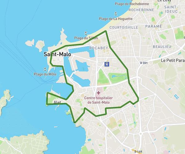 Parcours 2 Saint Malo
