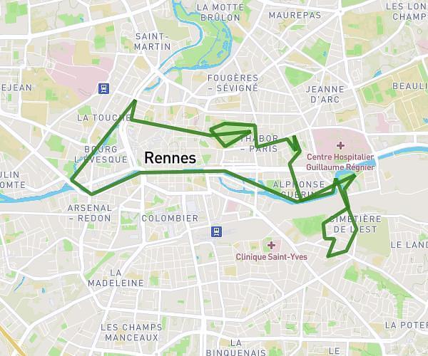 Parcours Rennes week 1