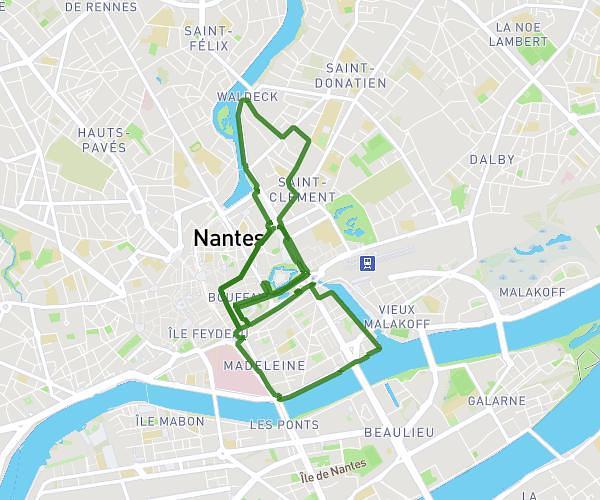 Parcours course Odysséa