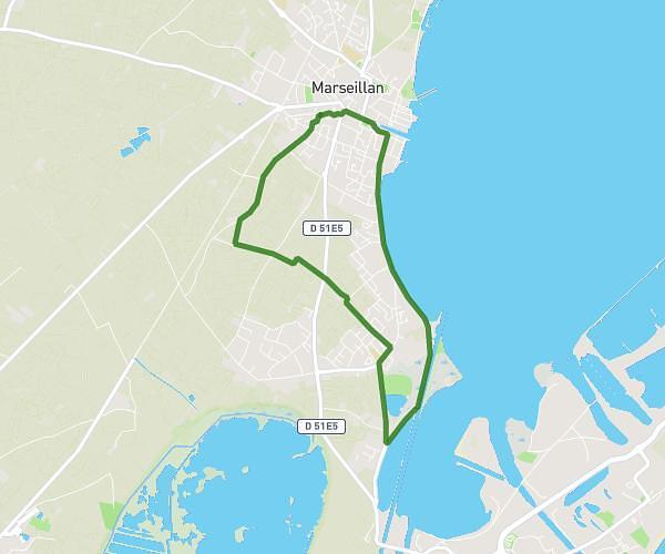 8km Marseillan gendarmerie