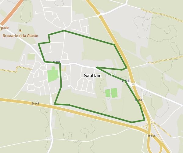 Saultain 5km pile
