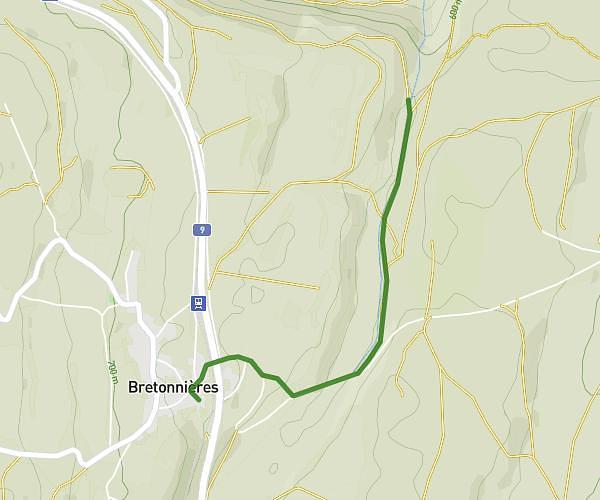Cascade des Bretonnières