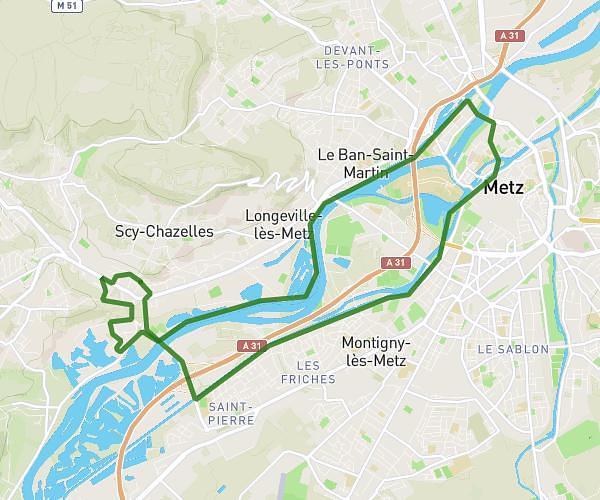 Canal St Pierre/UEM/Préville/Cueillerotte/meuniers/rasmusse/molozay