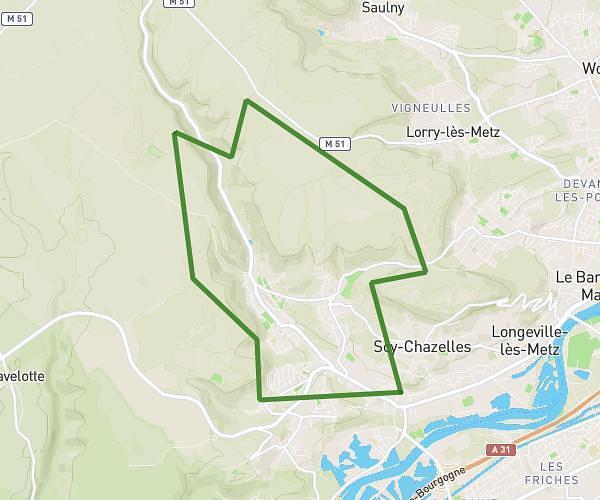 RANDO ST RUFFINE ROZERIEULLES CHATEL LESSY SCY CHAZELLES MOULINS