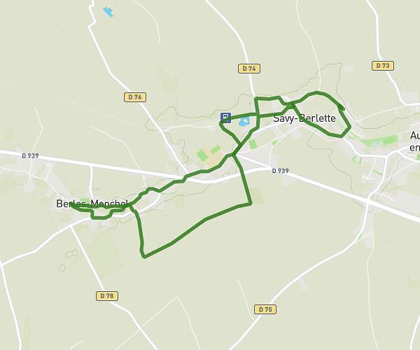 Berles - 9,7km