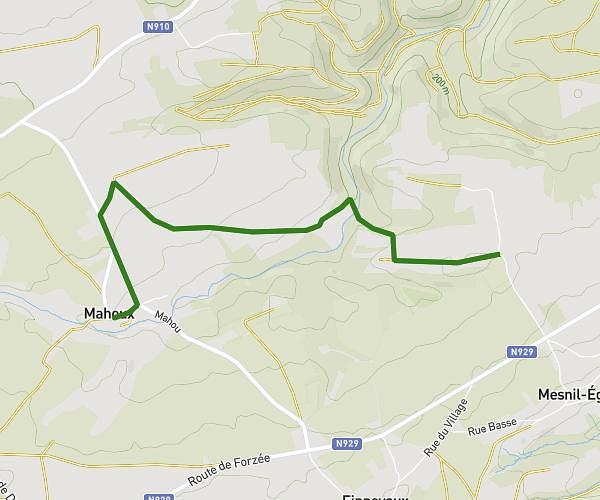 Mahoux gde route finnevaux
