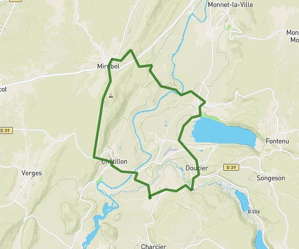 Chalain côté route