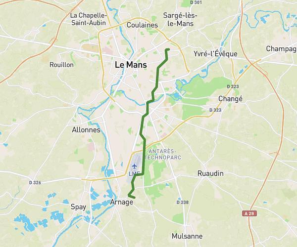 Le Mans &gt; Arnage