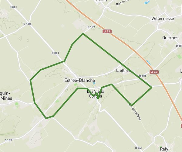 12 km Estrée