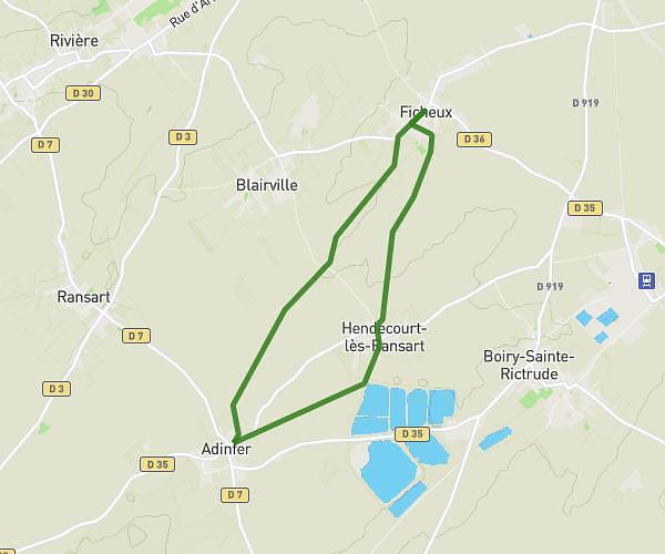 parcours du coeur 2025 9kms