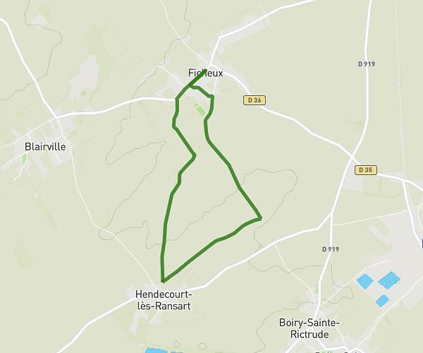 parcours du coeur 2025 6kms