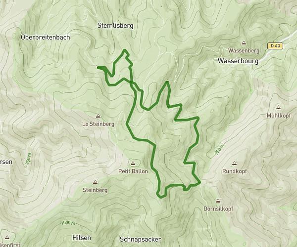 Boenlesgrab boucle via Wassmatt
