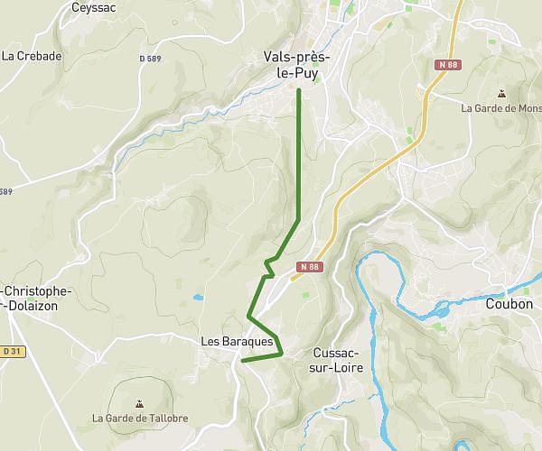 Vals- Malpas- Rue des Pins