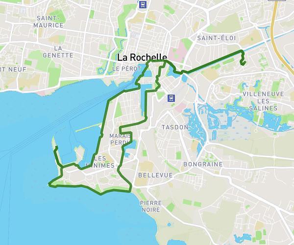 parcours 2 la rochelle