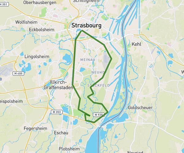 Course 30km depuis Strasbourg