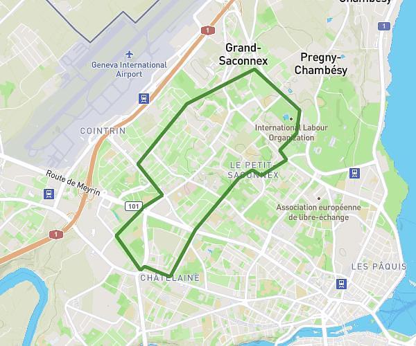 8,5 km Les Avanchets