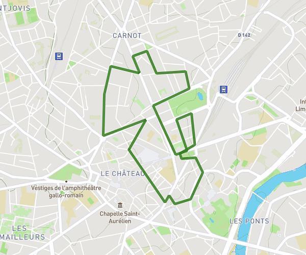 course 5 km