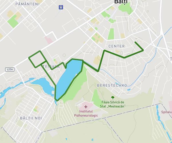 Parcours footing Balti
