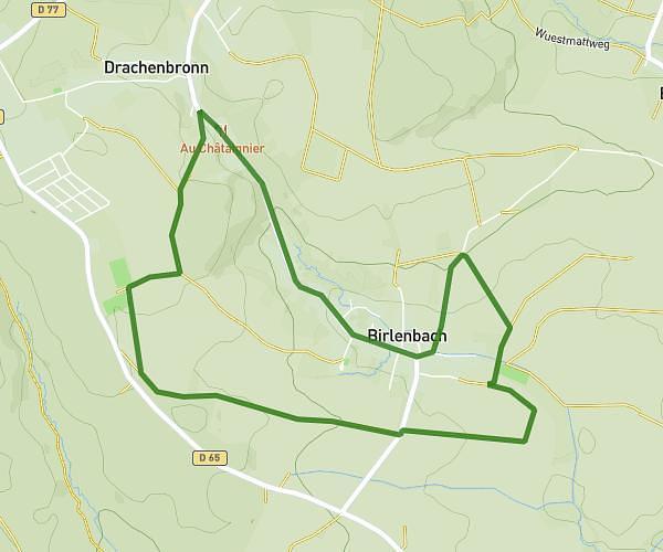 Parcours 6,5 km