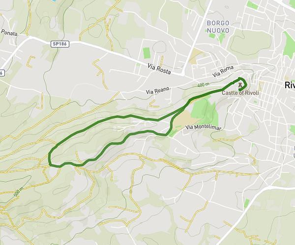5 km castello