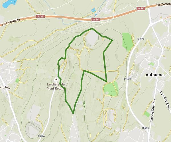 Mont roland cool 6 km