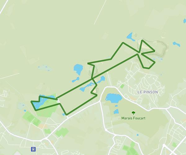 Entrainement Moyen Trail Raismes