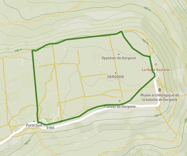 plateau de Gergovie - petit tour