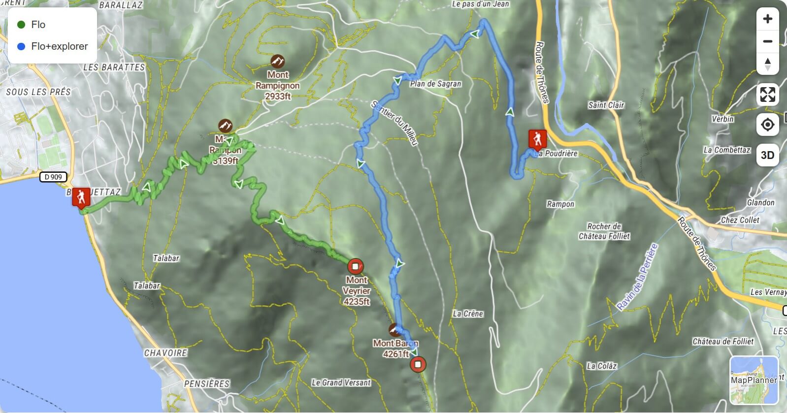 Plan collaborative routes and group activities