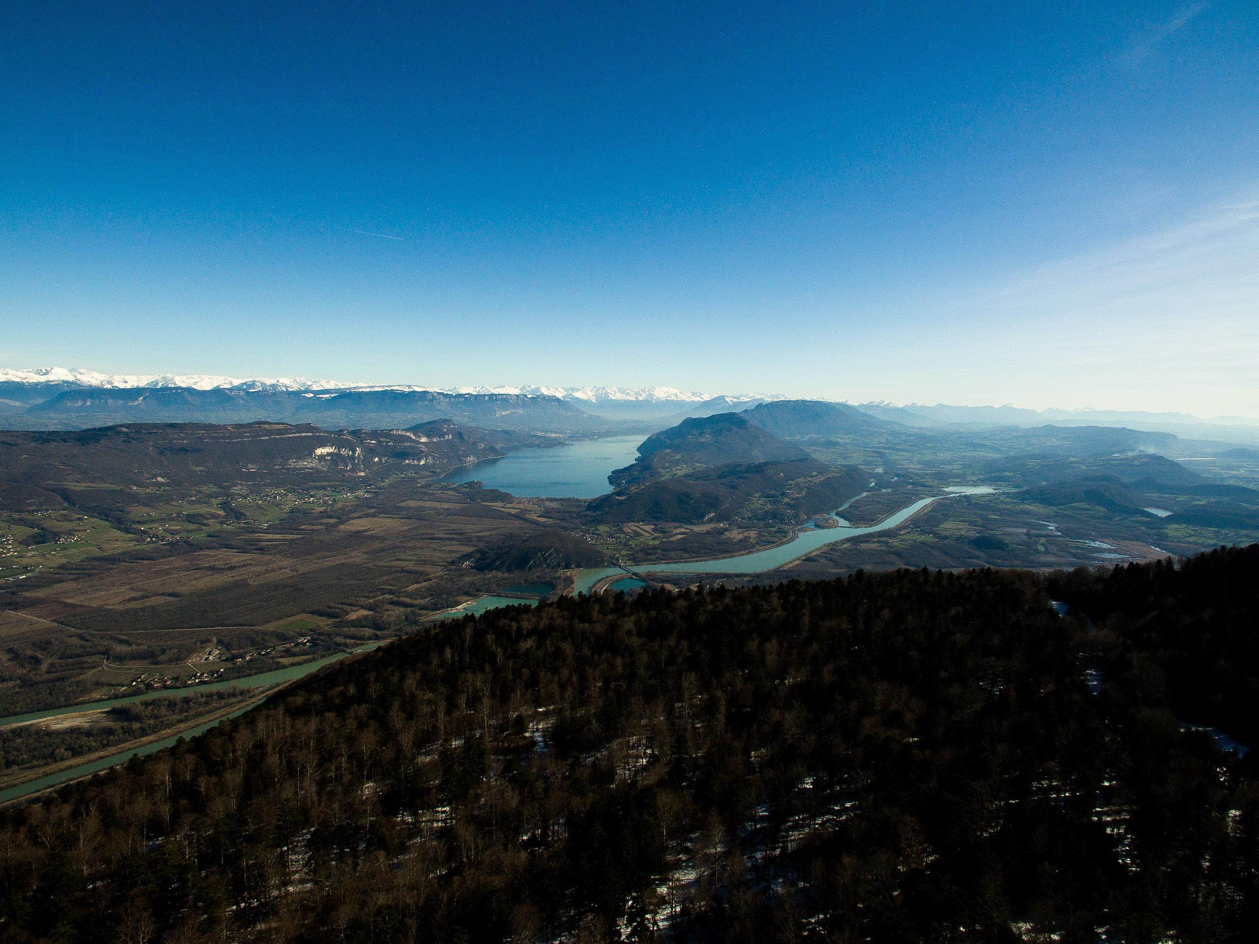 Le Grand Colombier depuis Culoz Hiking route map, distance and time
