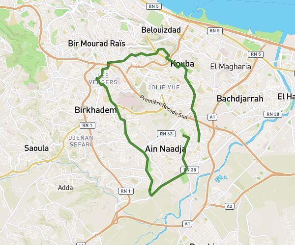 Kouba, Birkhadem, gué de Constantine