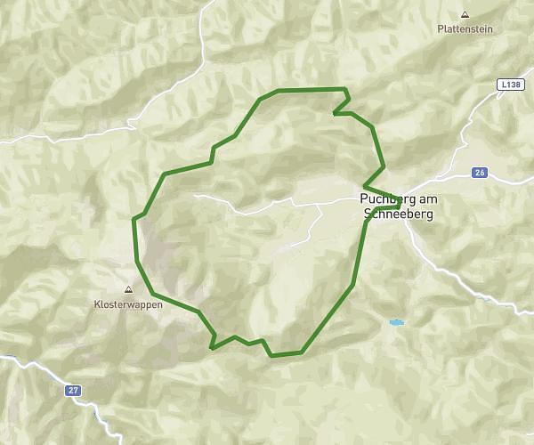 Running Routes and Best Hikes Near Puchberg am Schneeberg | Bike Routes ...