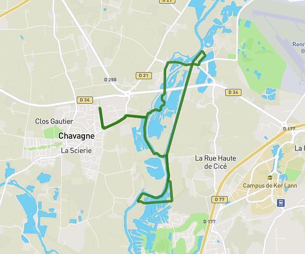10 km des Fontenelles