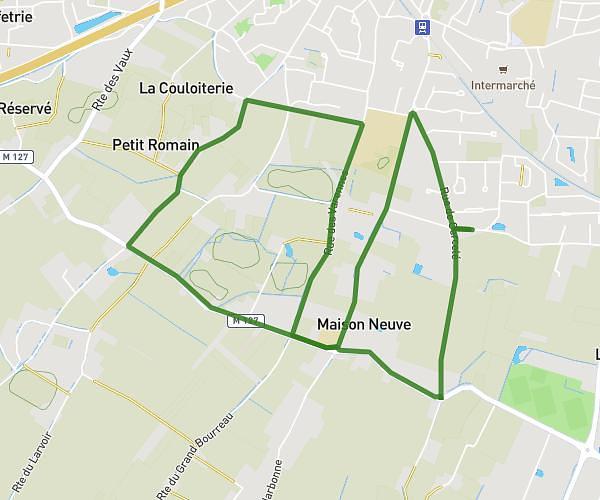 6km plat joué les tours