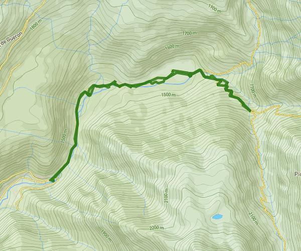 Pla de Boavi: Ruta lineal des de la Presa de Montalto a la P... - Wikiloc