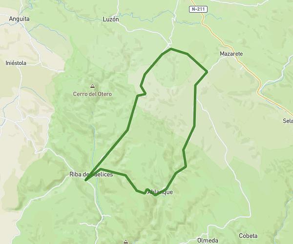 Riba de Saelices - Ciruelos - Ablanque