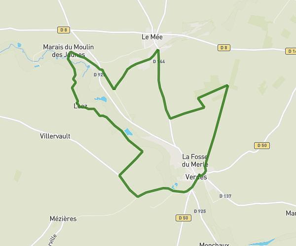 15 km marche et vtt Verdes Comité