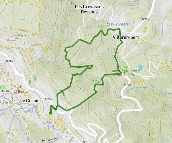 Vers Villarembert 1