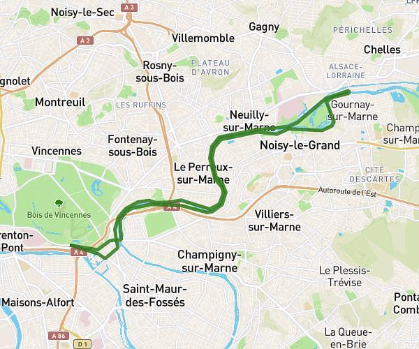 28km / Variante sans boucle