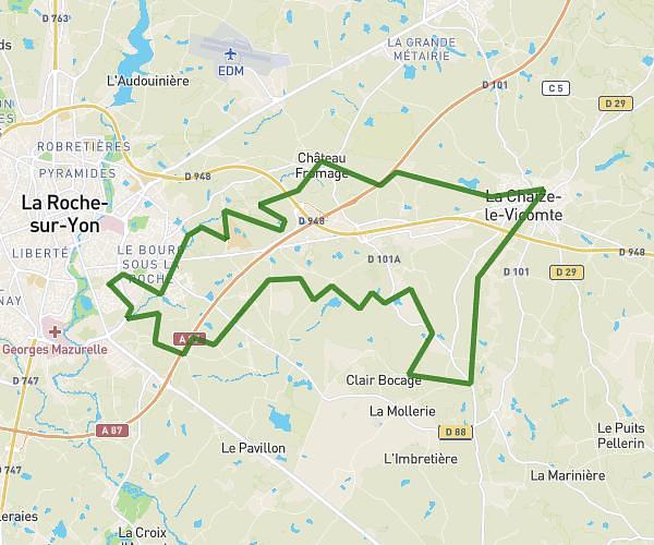 CIRCUIT 1IER JOUR  " LA CHAIZE "