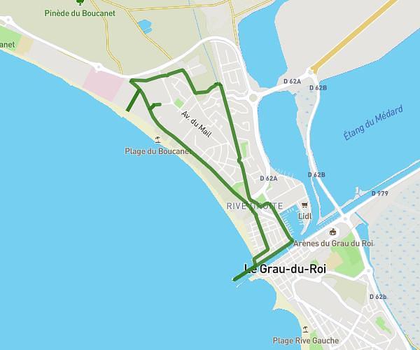 Footing 6km grau du roi