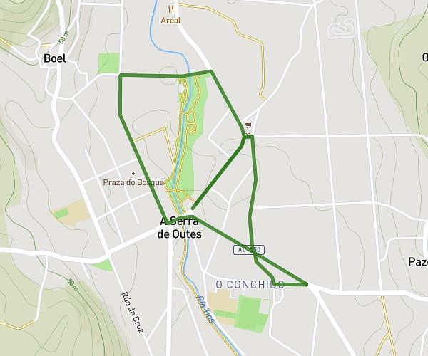 Pedestre Outes curta - 3K