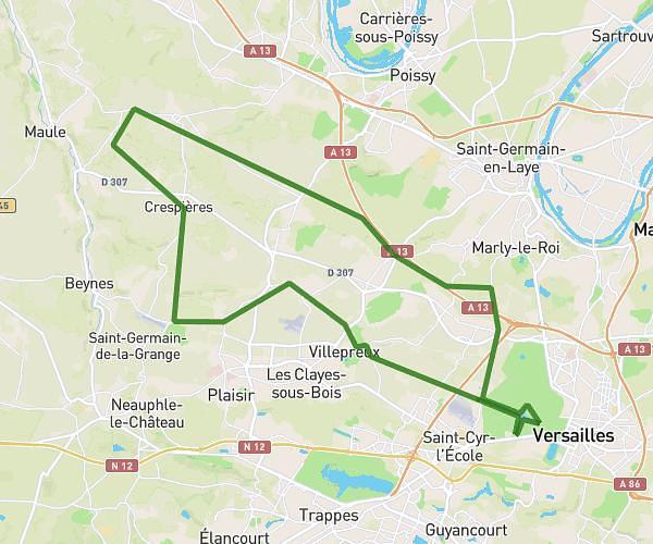 autour de versailles