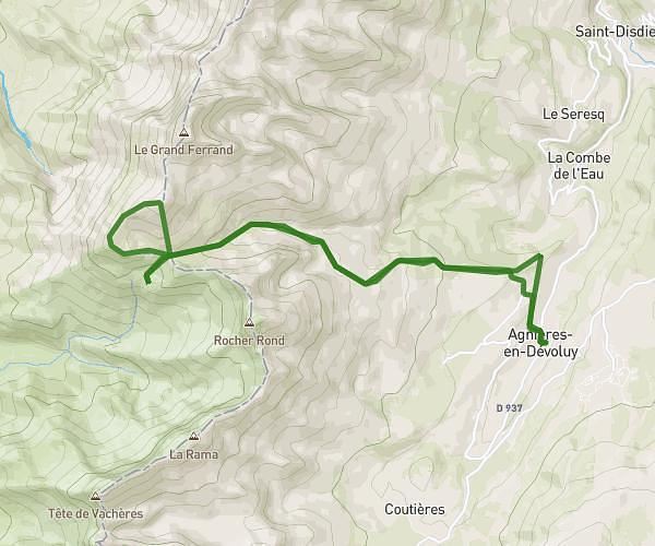 Dévoluy - Lac du Lauzon