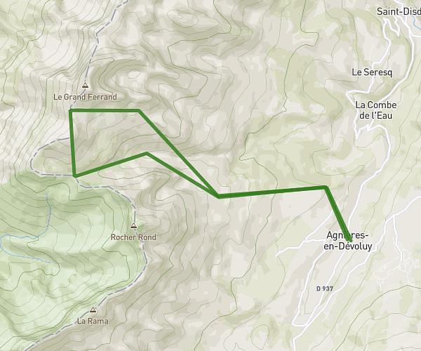 Dévoluy - Lac du Lauzon